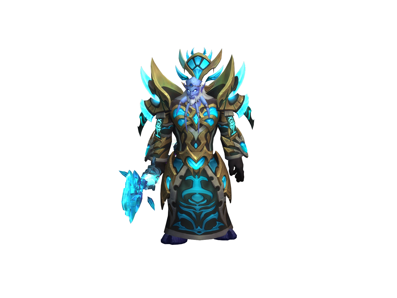 Vurok 3D character render