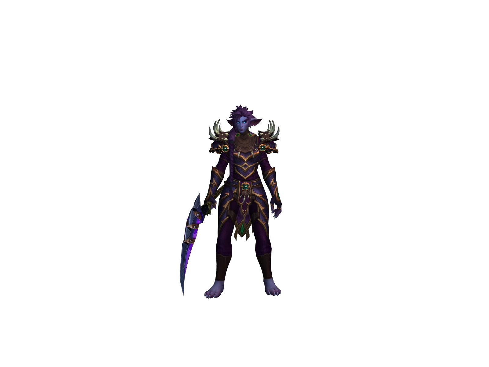 Raekasha 3D character render