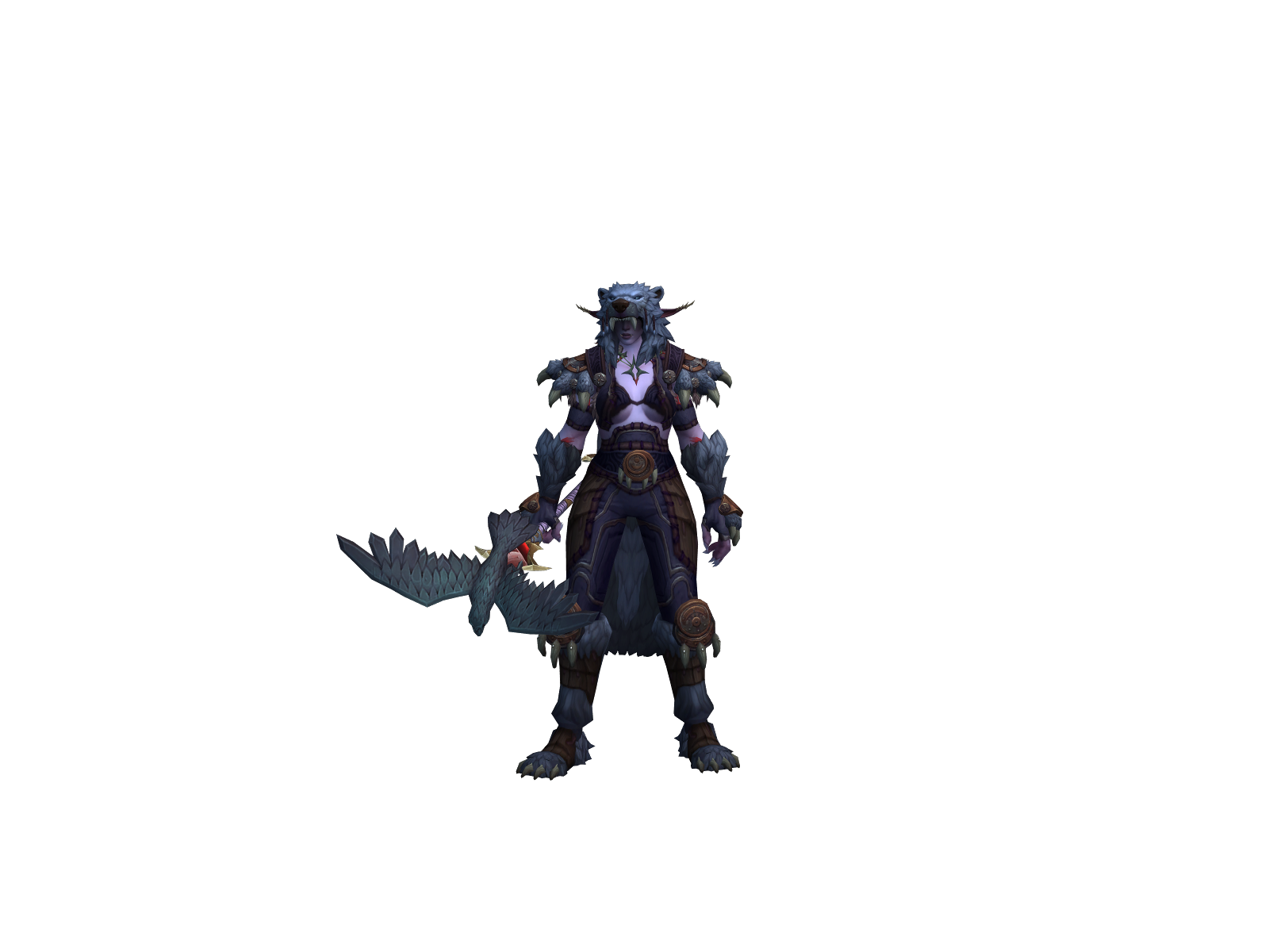 Zucbat 3D character render