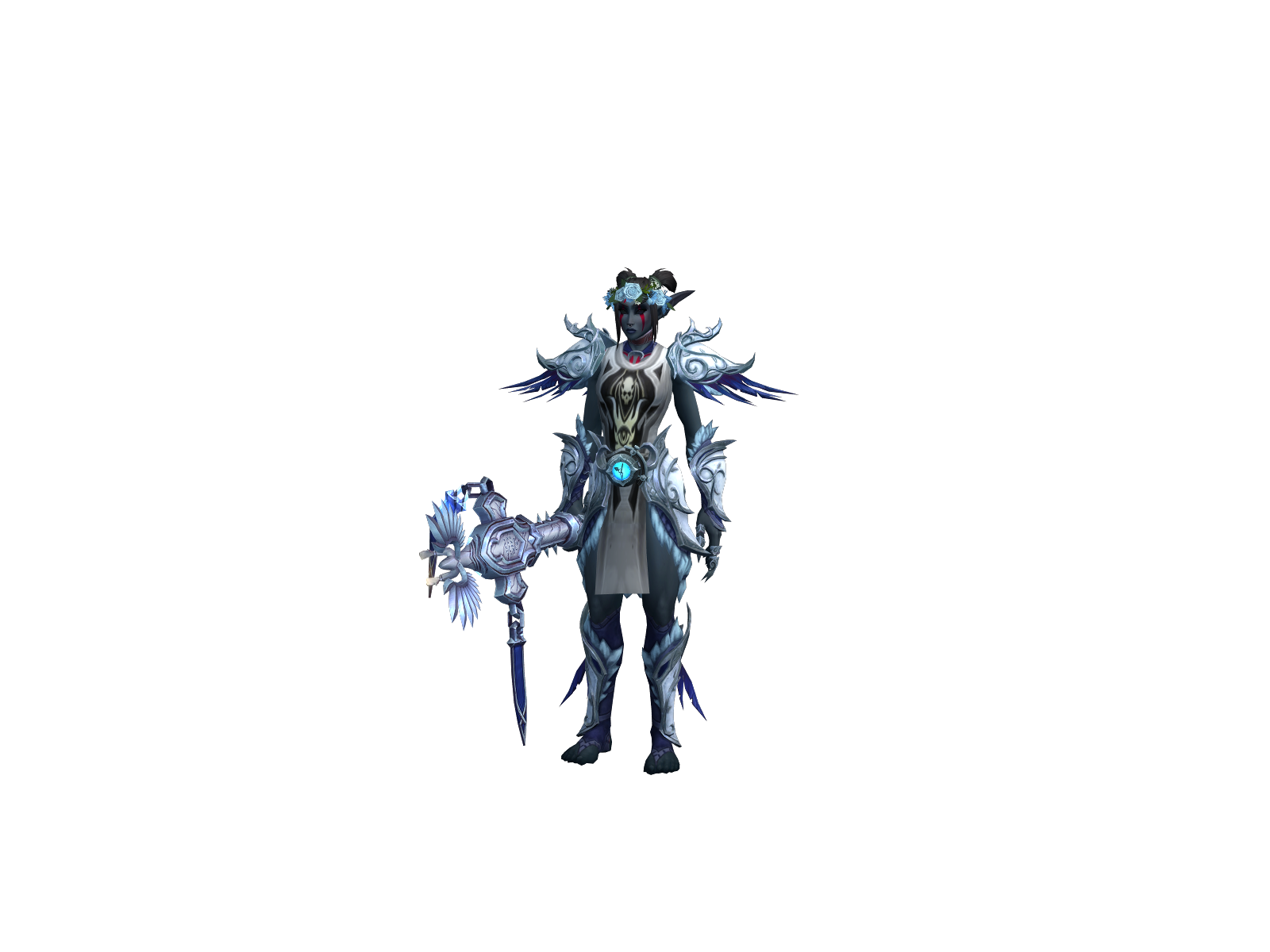 Cordalie 3D character render