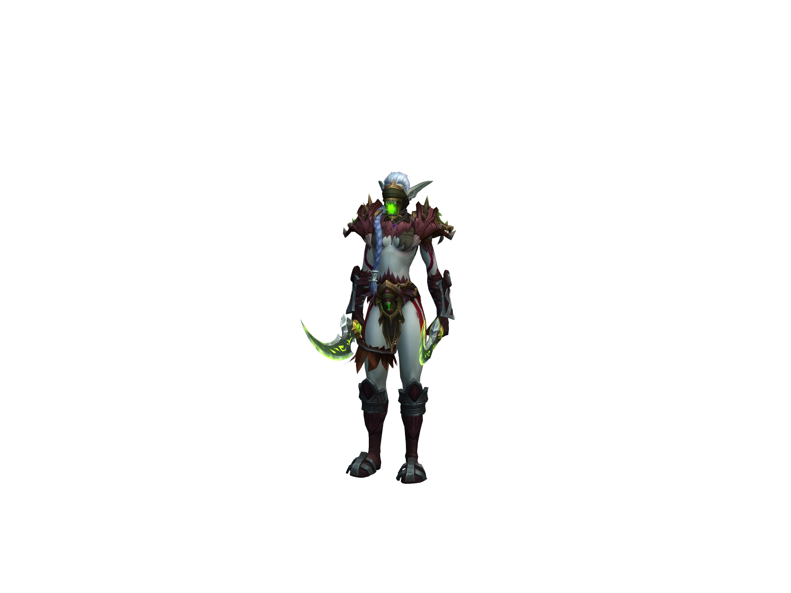 Miserybiz 3D character render