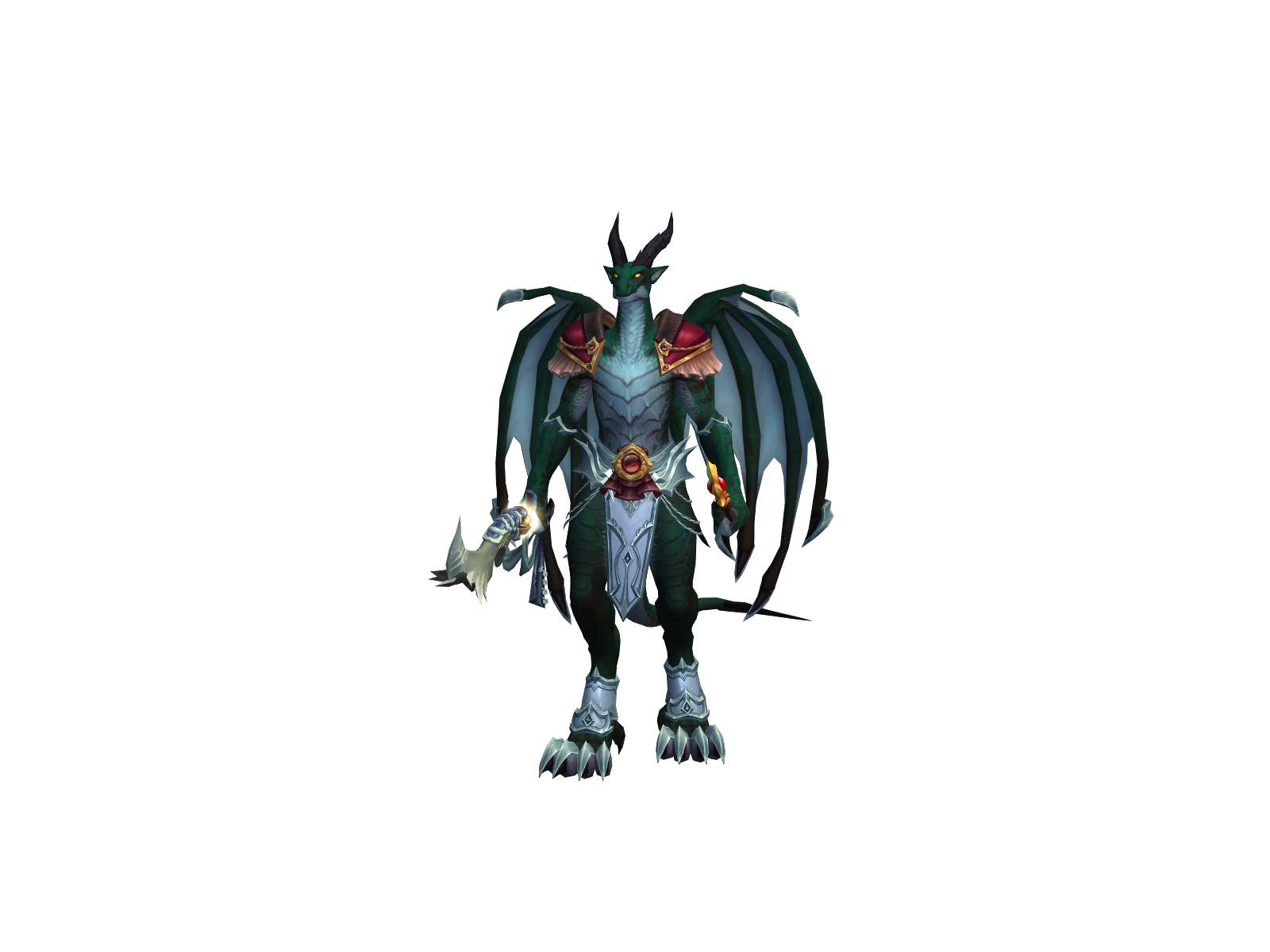 Pogvoker 3D character render