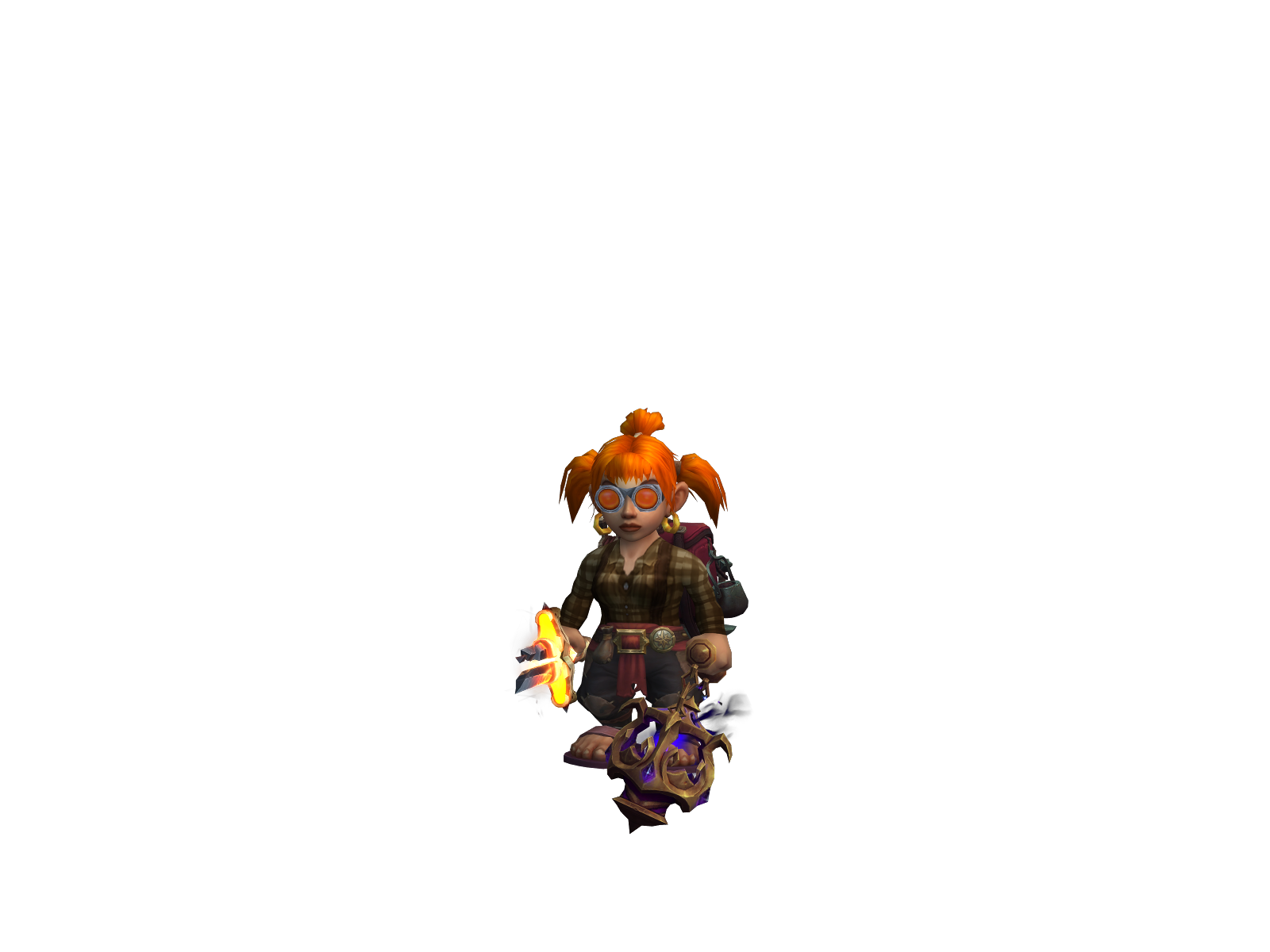 Lylyf 3D character render