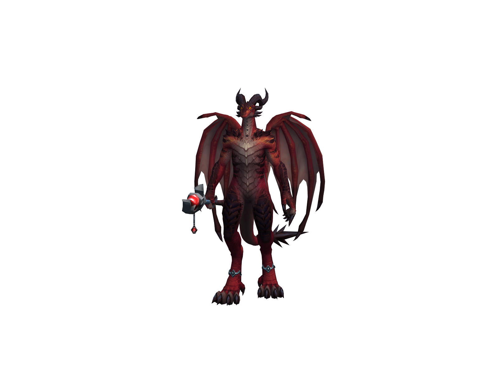Saraxes 3D character render