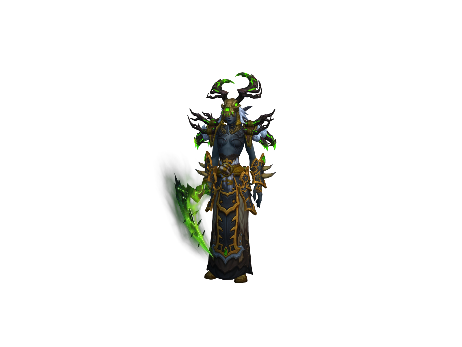 Yúrei 3D character render