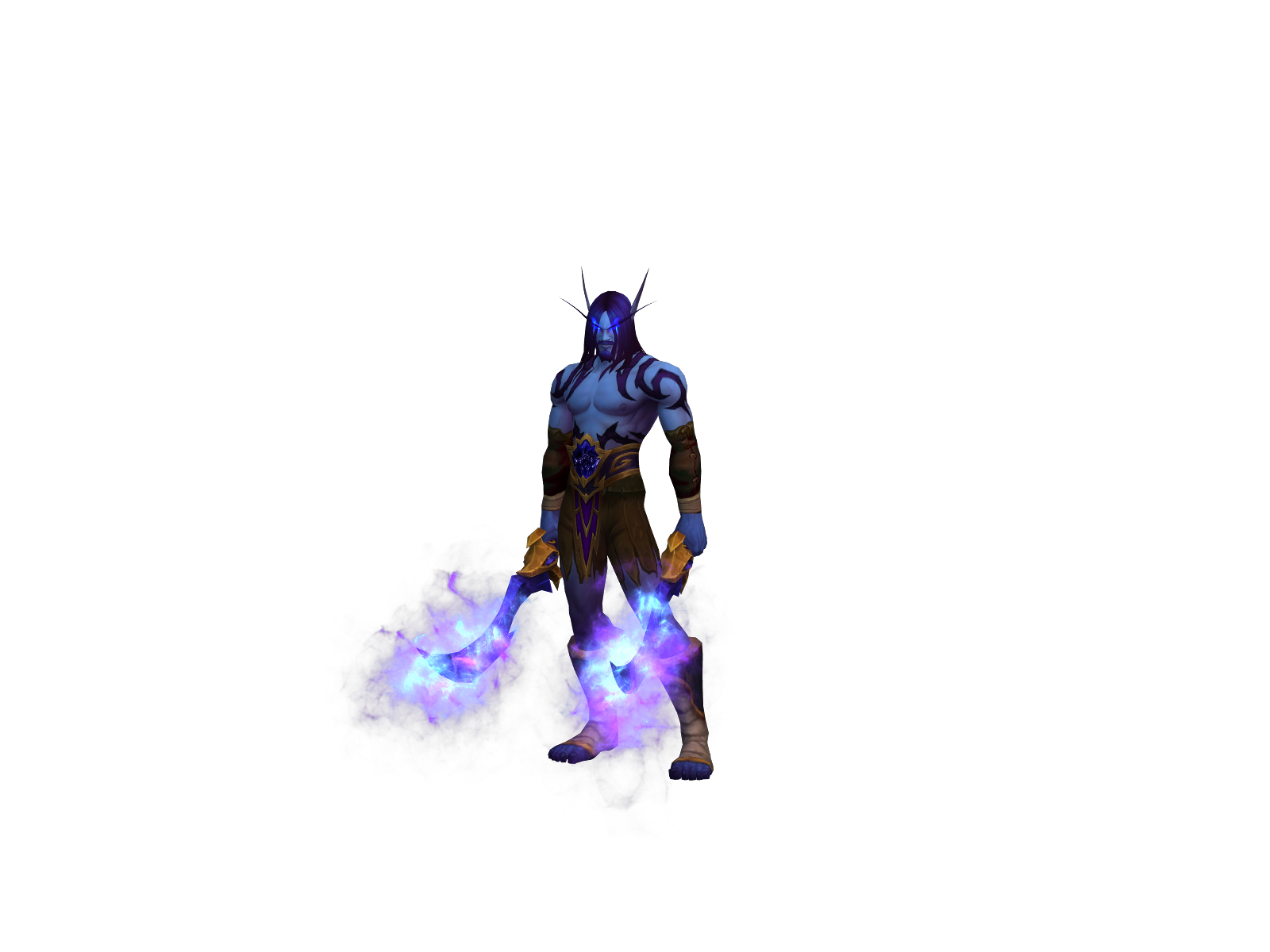 Nitharis 3D character render