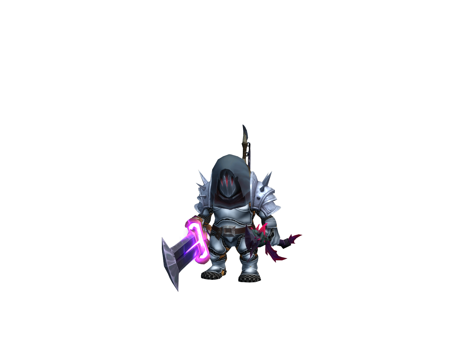 Sniklefrits 3D character render