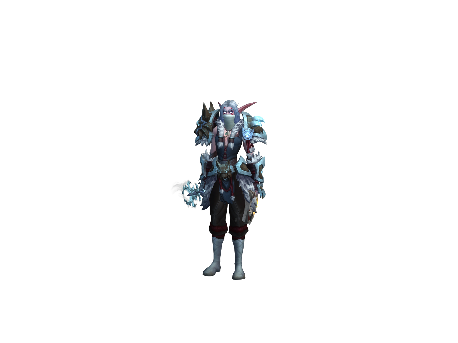 Rúru 3D character render