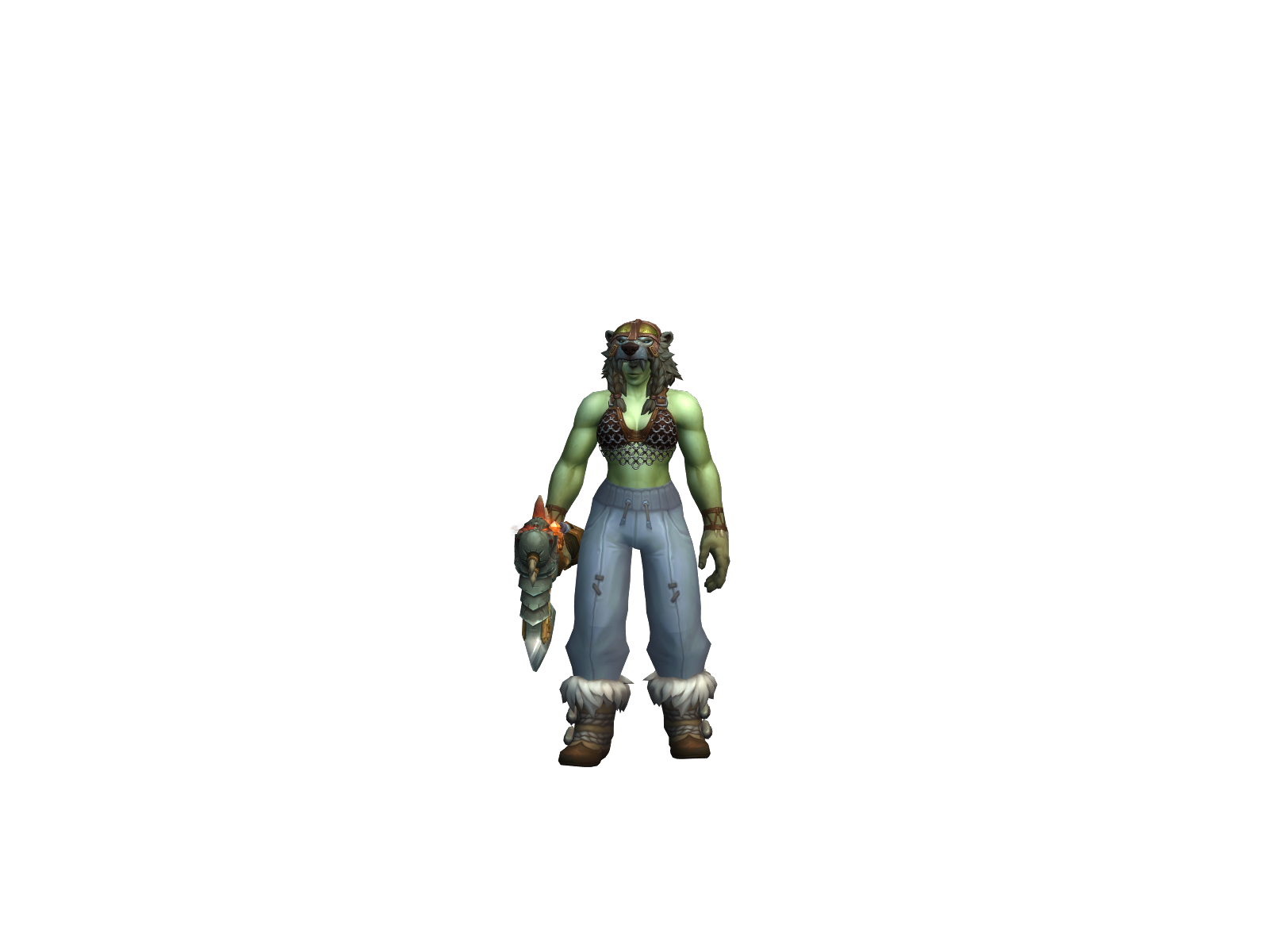 Xruul 3D character render