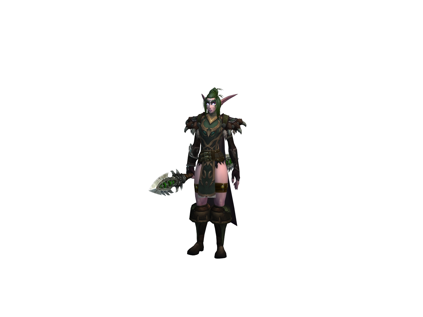 Plantwife 3D character render