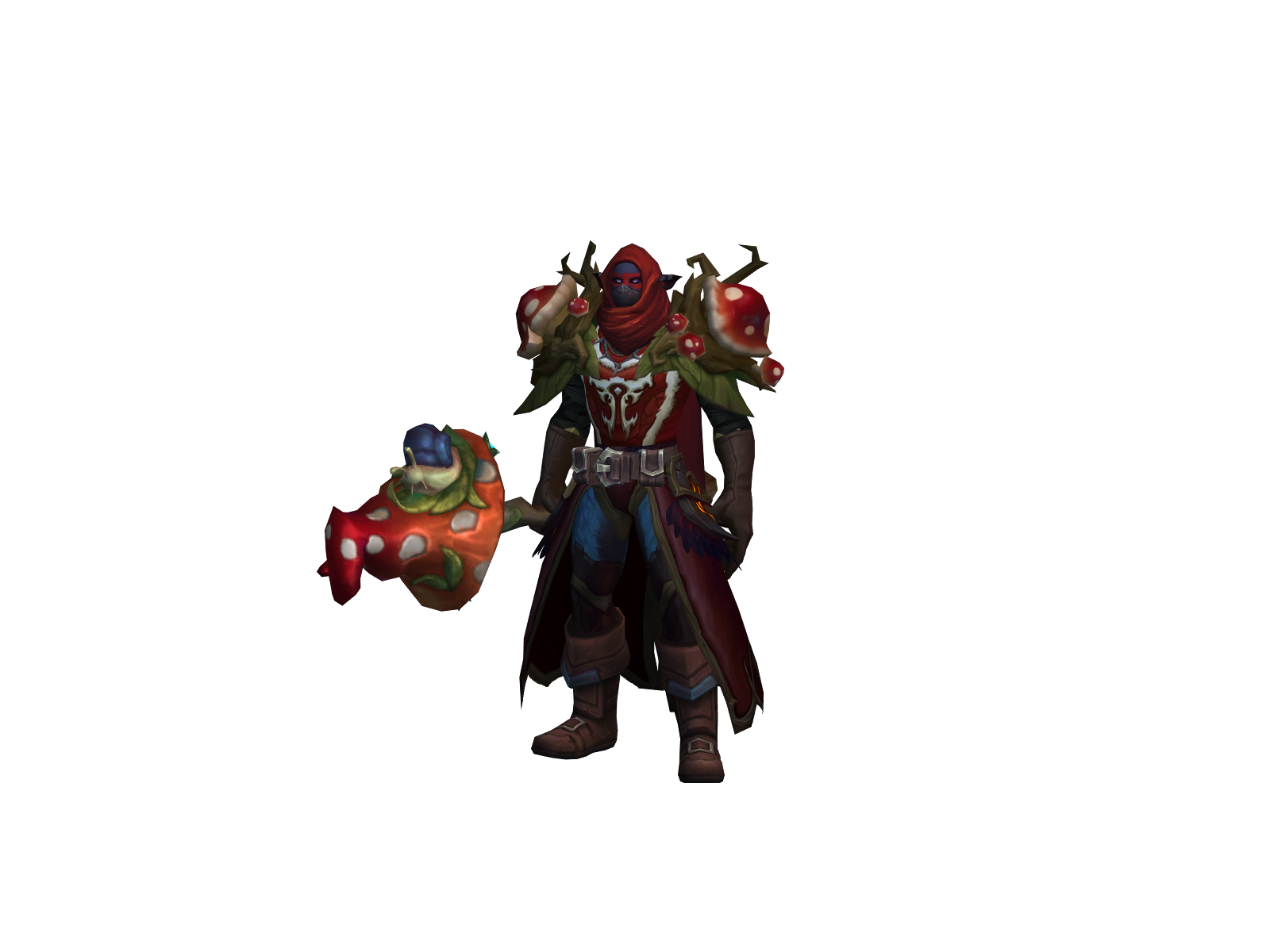 Grabuge 3D character render
