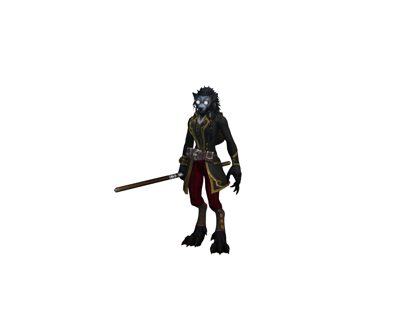 Onlooker 3D character render