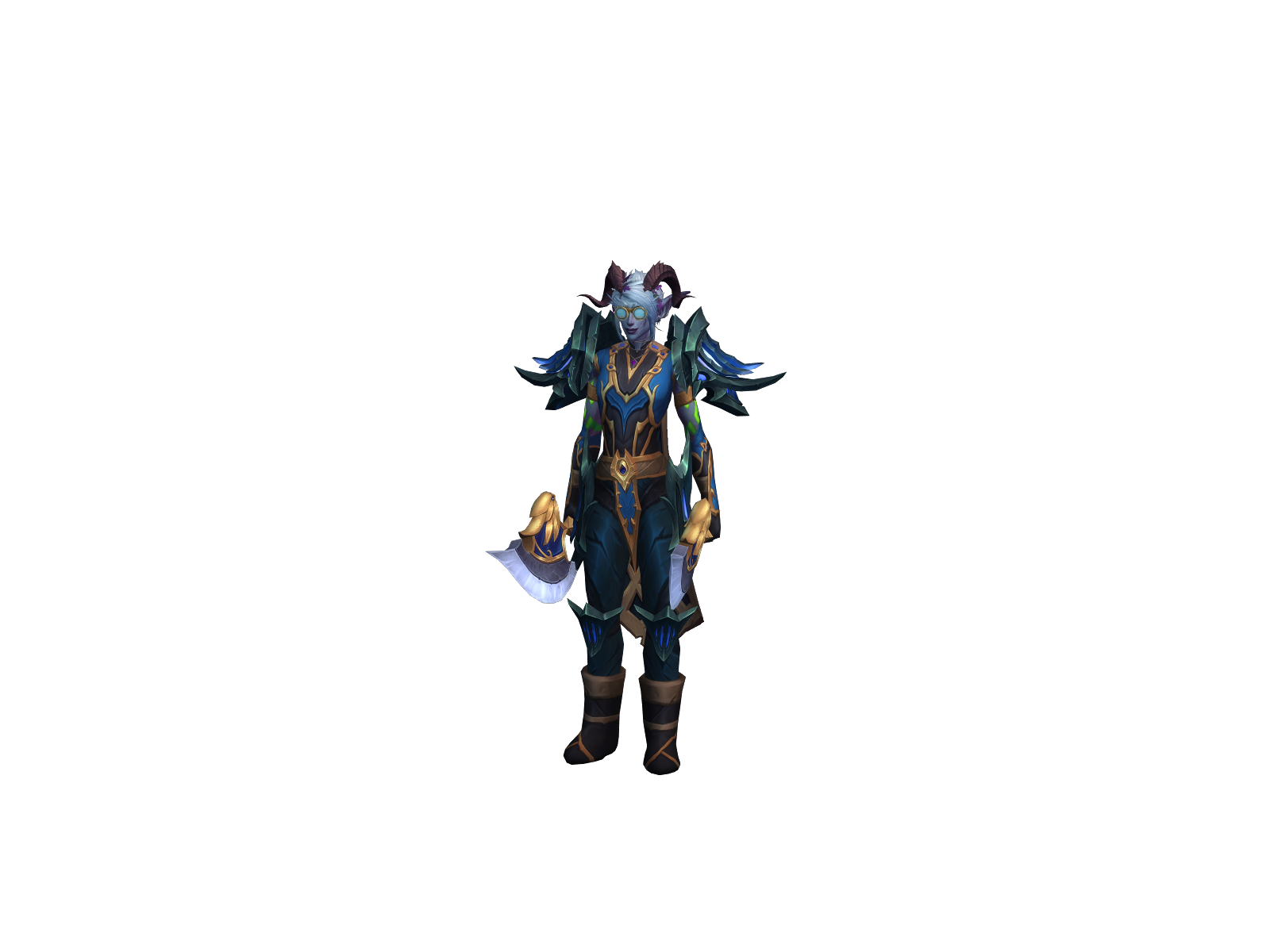 Coachellafan 3D character render
