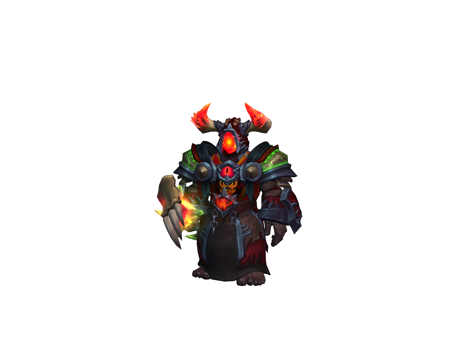 Morgohk 3D character render