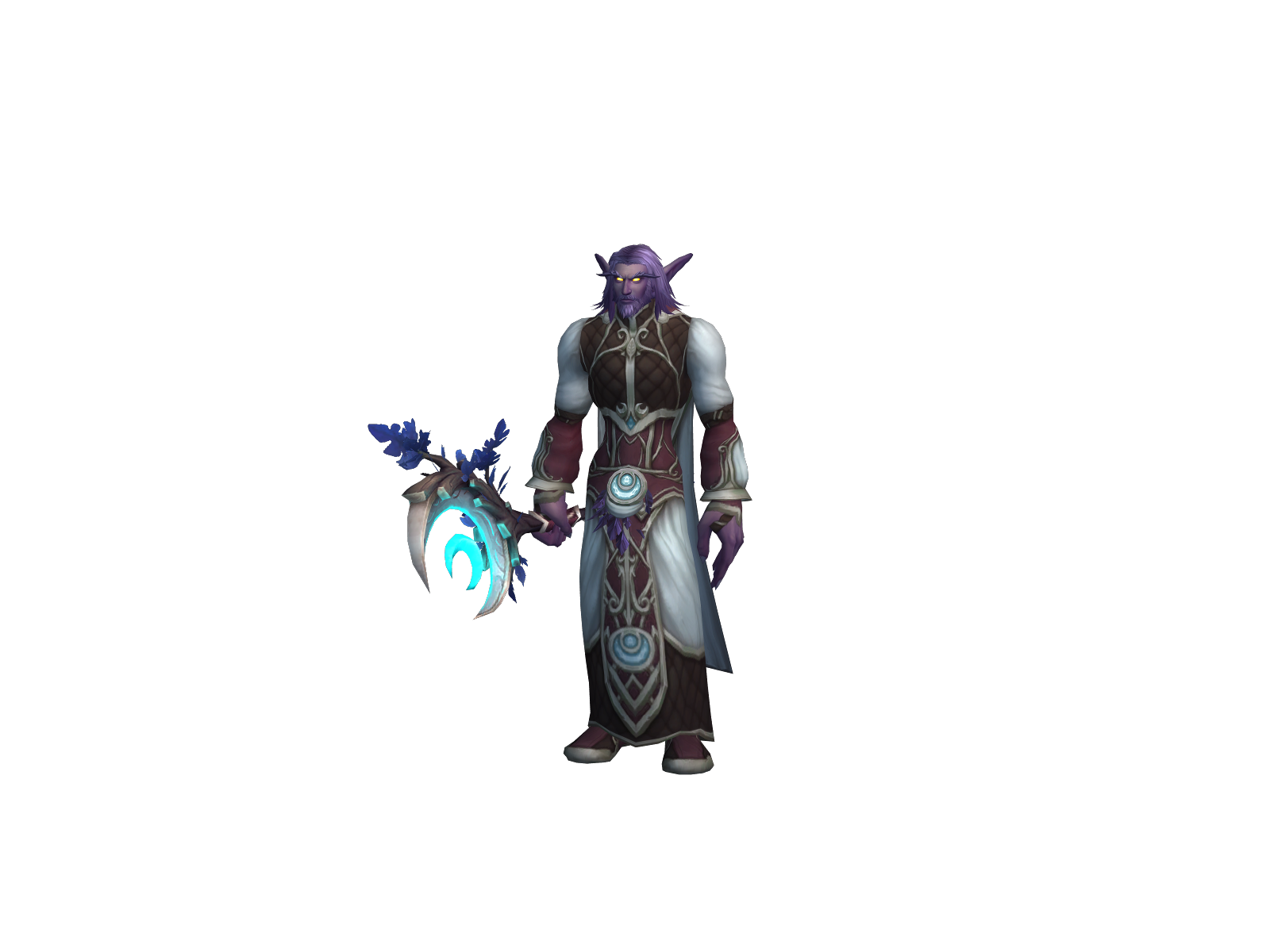 Saedras 3D character render