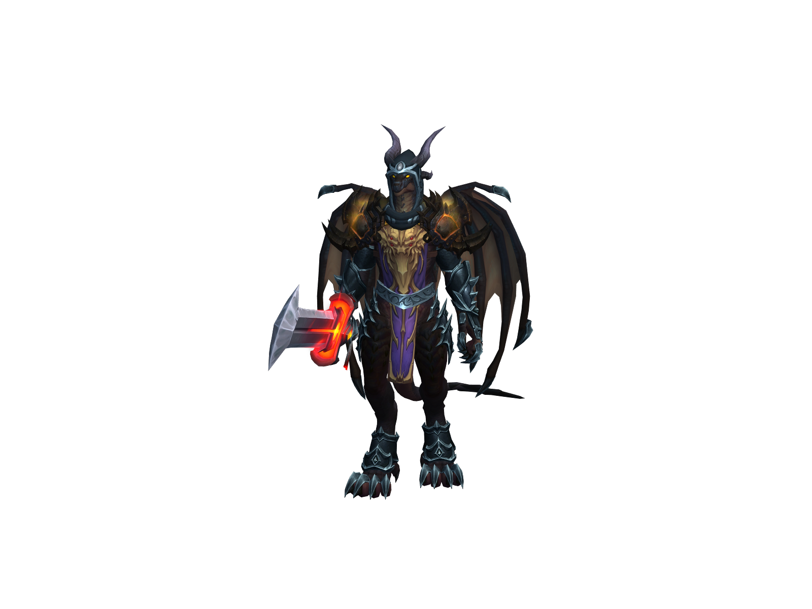 Slatewarr 3D character render