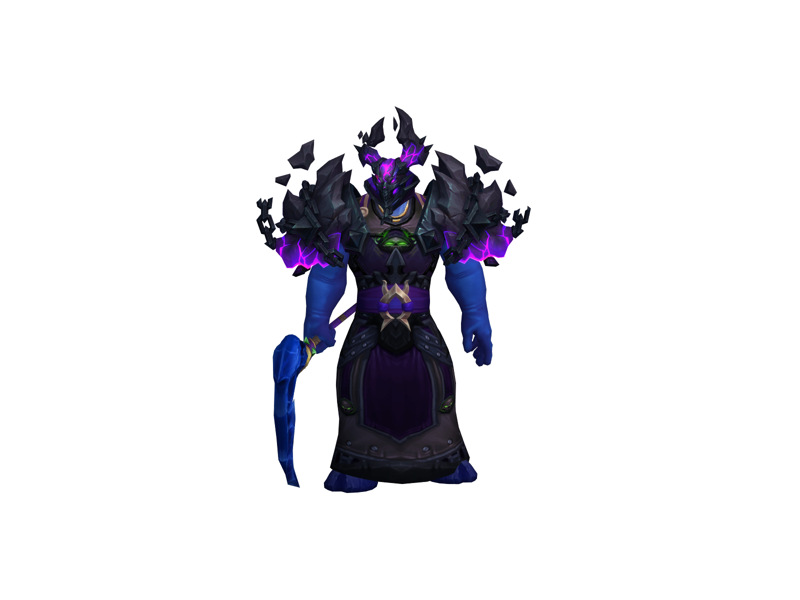 Evaas 3D character render