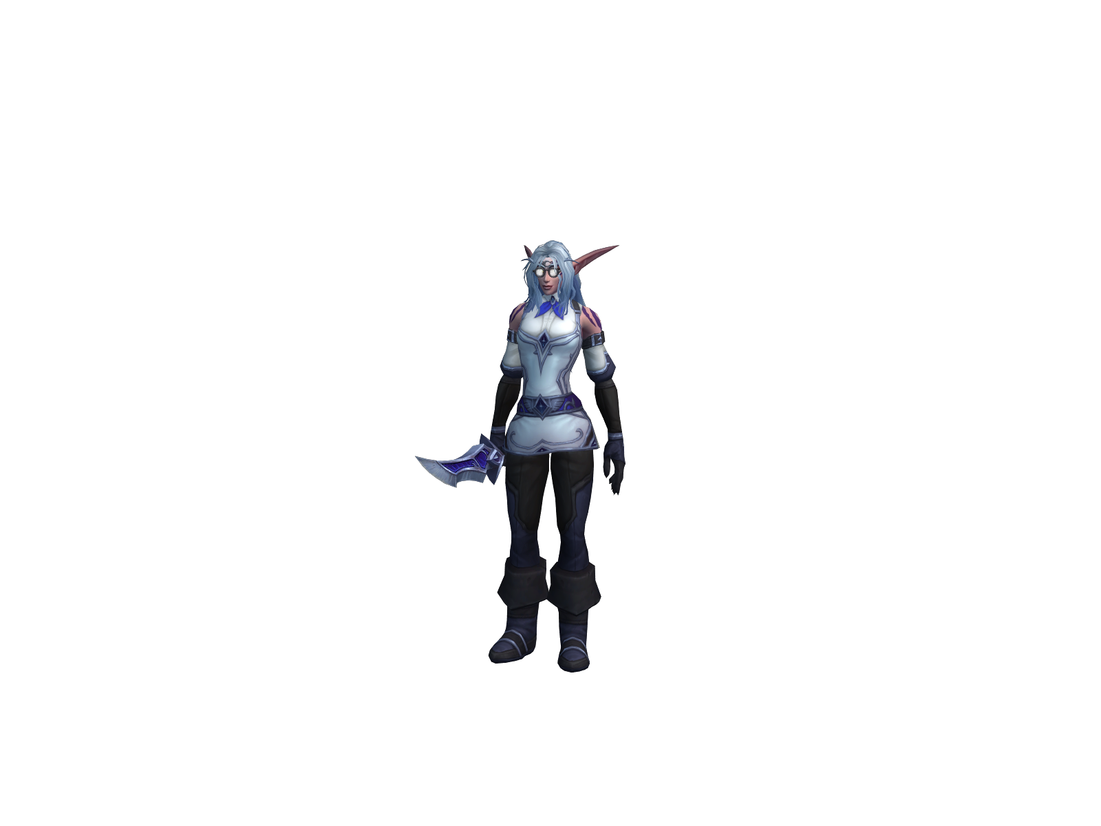 Ellythea 3D character render