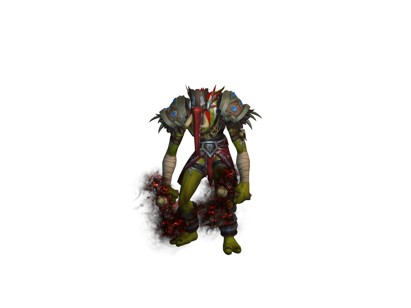 Rahjurro 3D character render