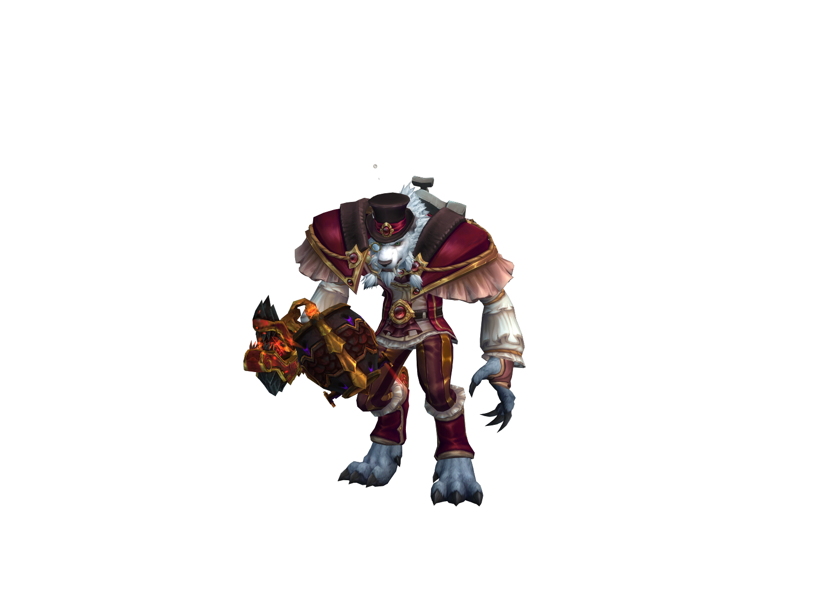 Cateatingdog 3D character render