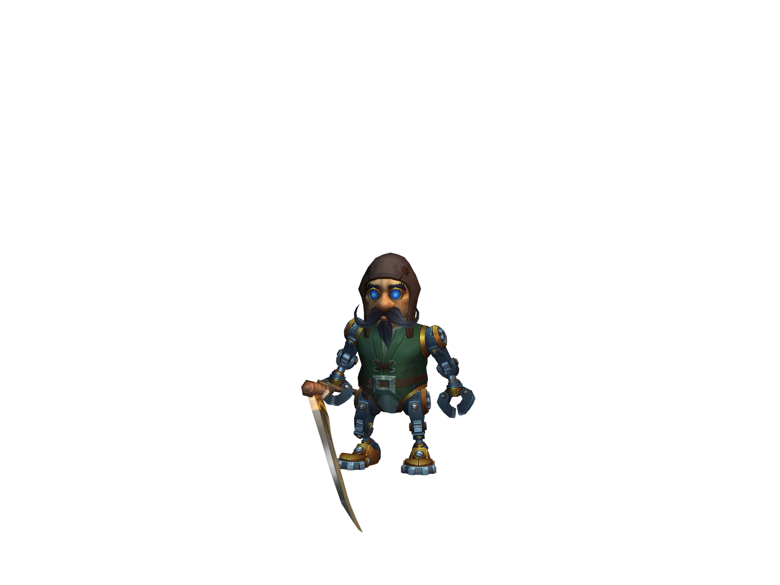 Topbot 3D character render