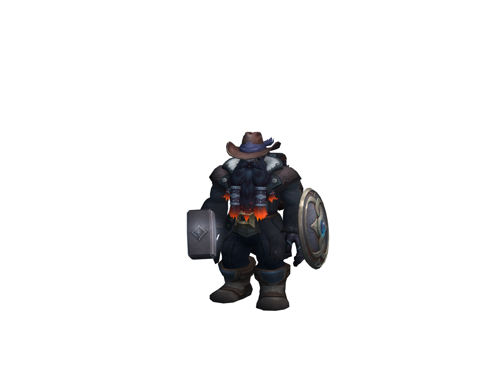 Khaldrin 3D character render