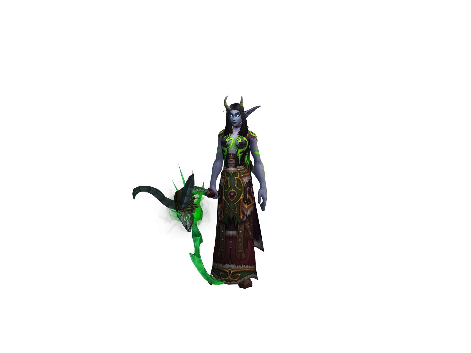 Cursetree 3D character render