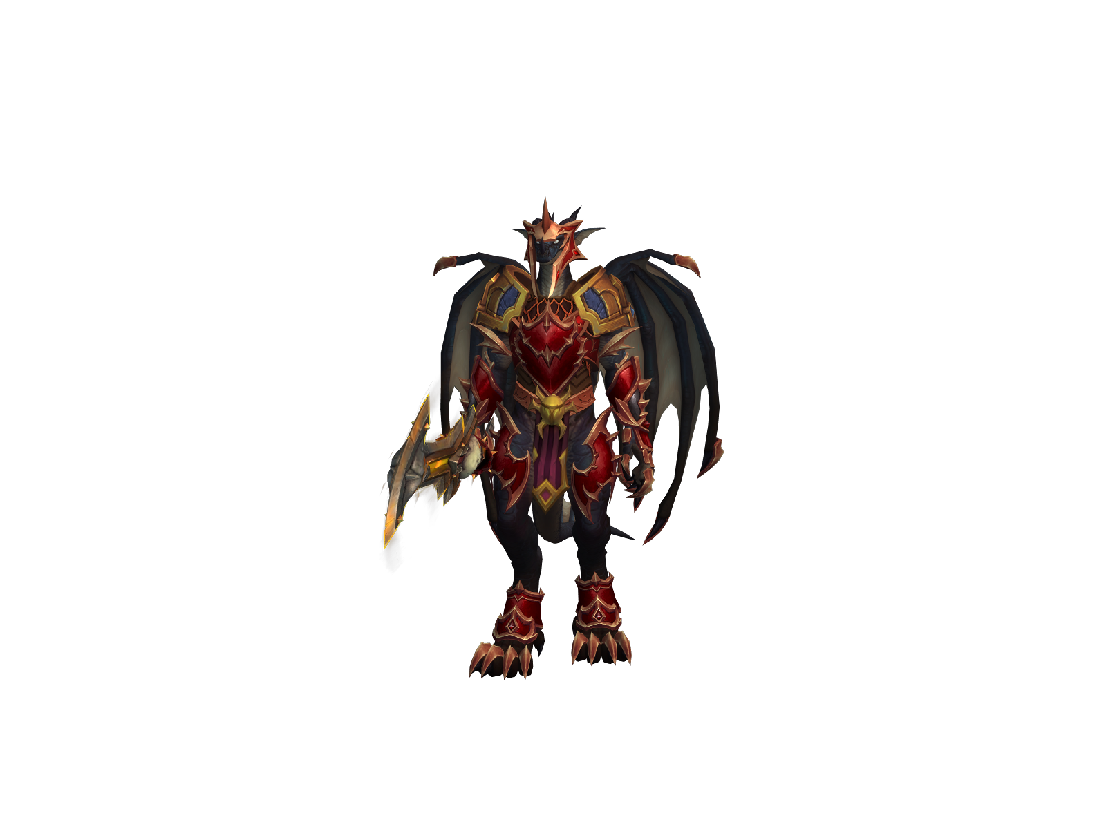 Achellis 3D character render