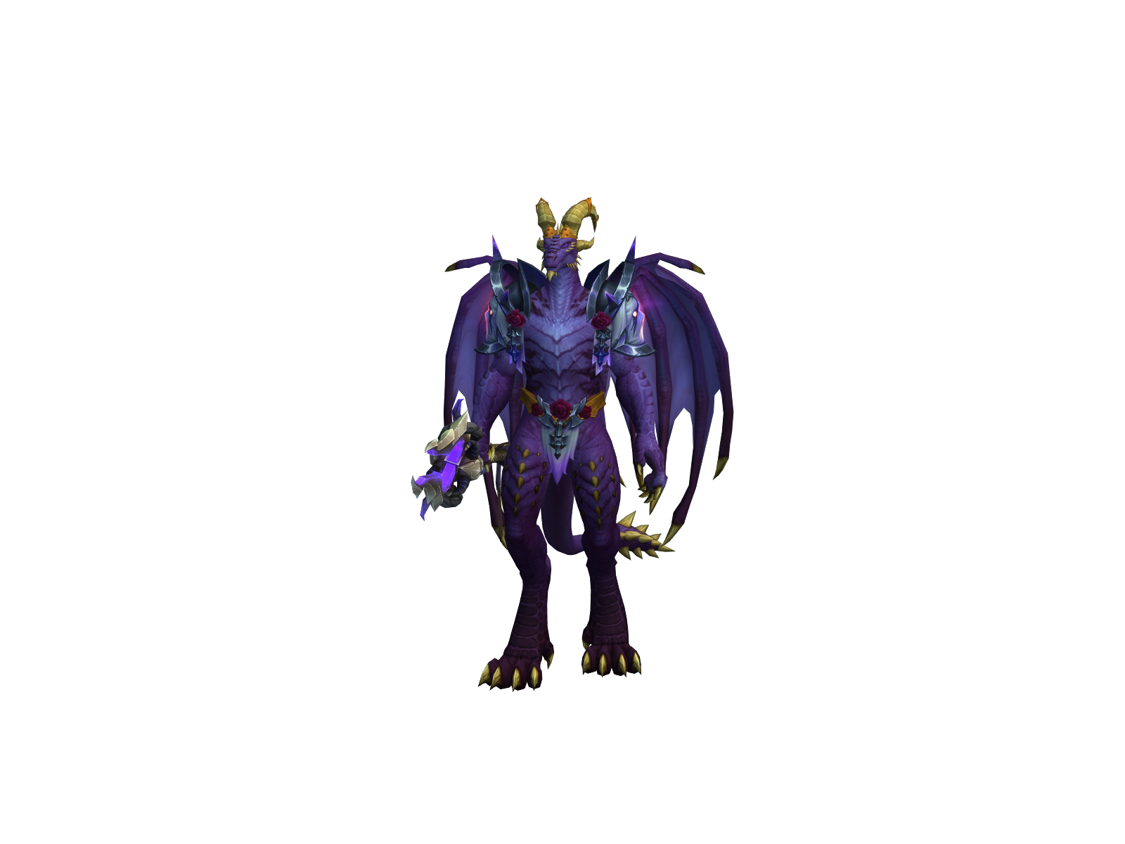 Purpleyy 3D character render
