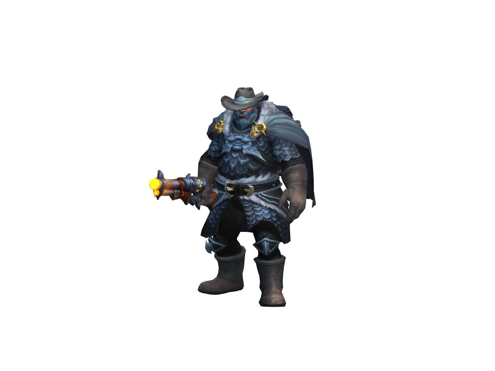 Junneldiver 3D character render