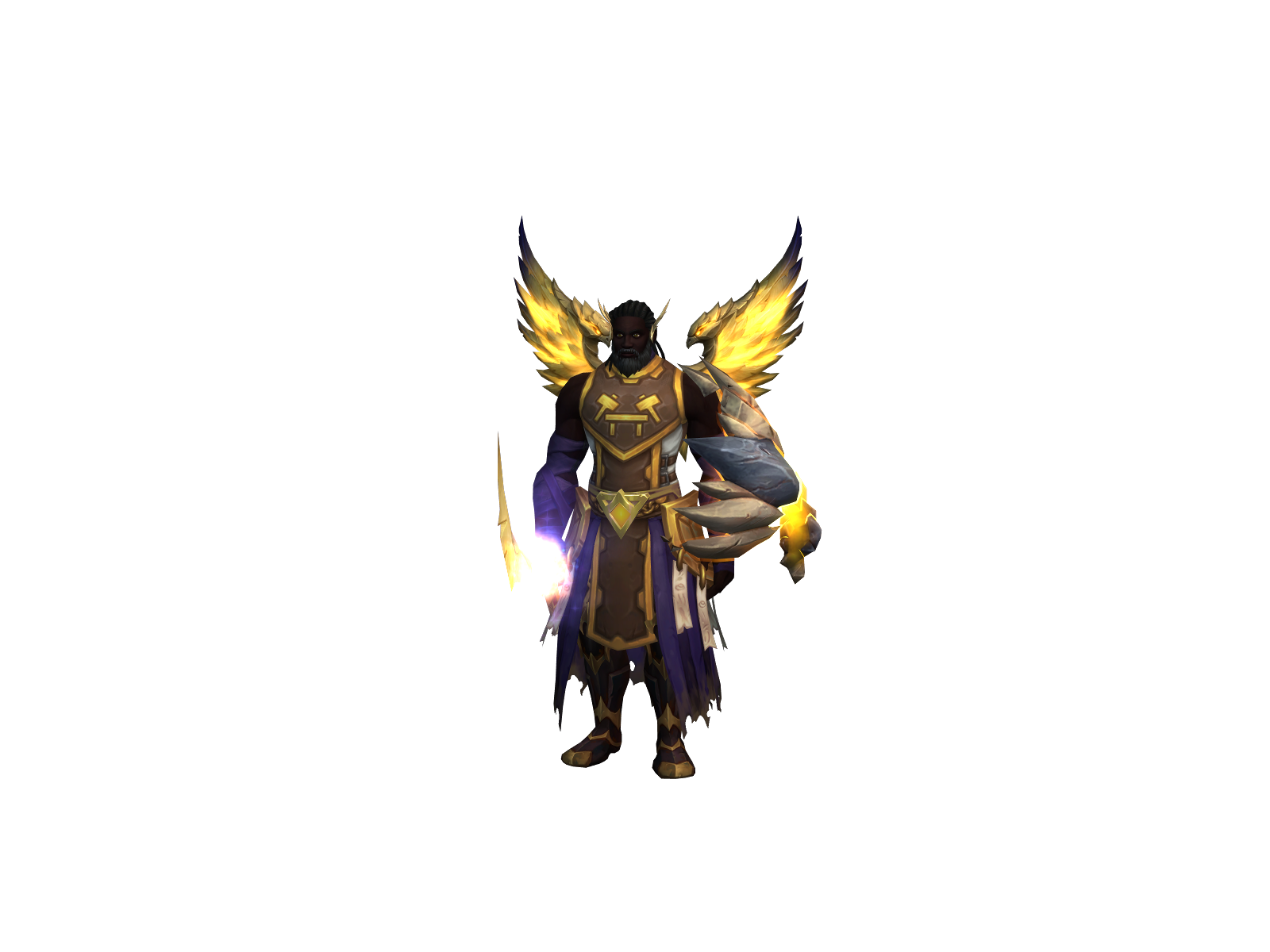 Arylon 3D character render