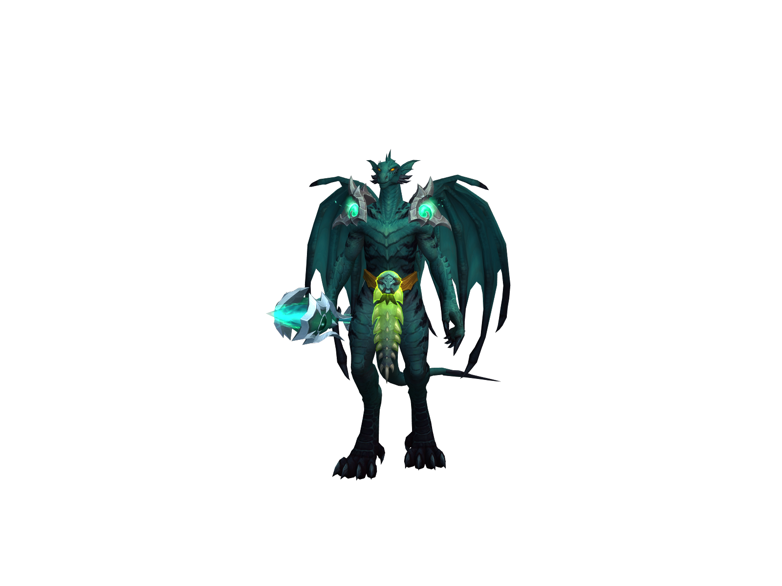 Slitherix 3D character render