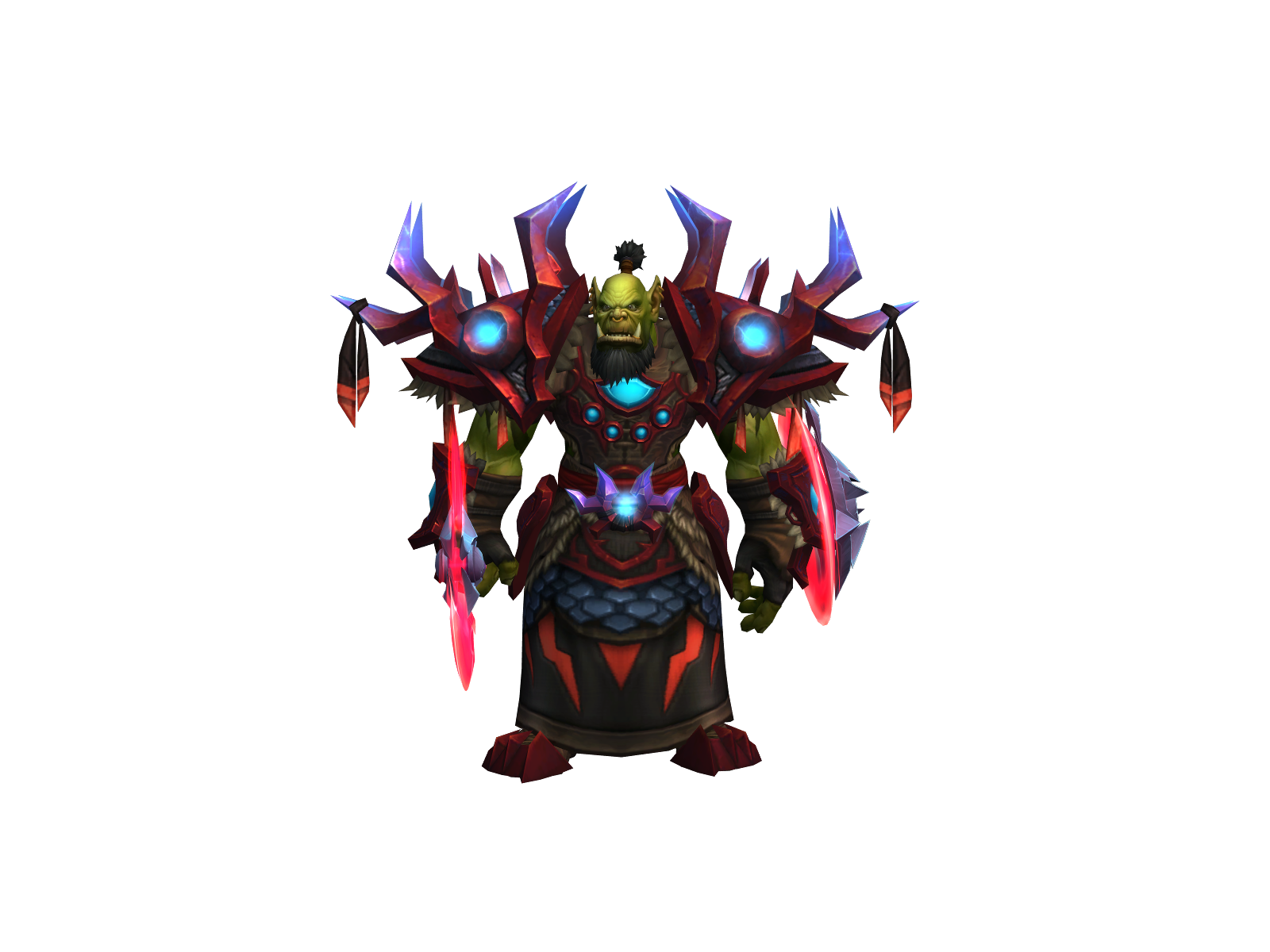 Bawq 3D character render