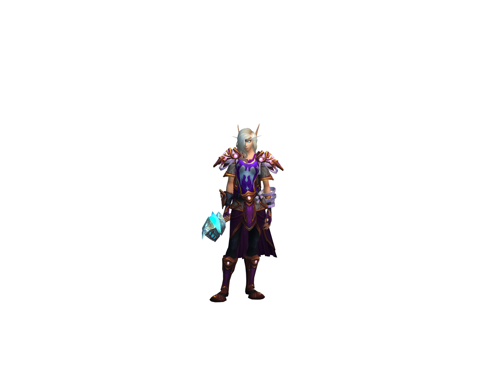 Serelien 3D character render