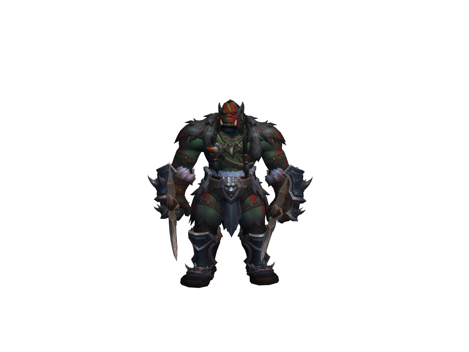 Dominant 3D character render
