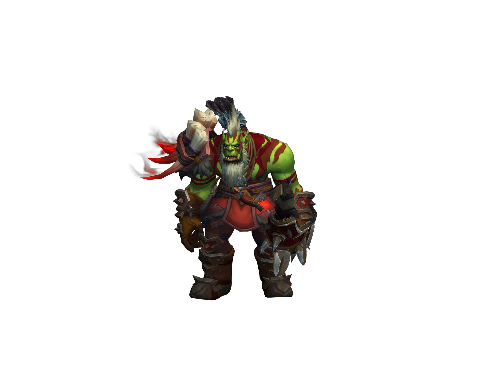 Grimdakka 3D character render