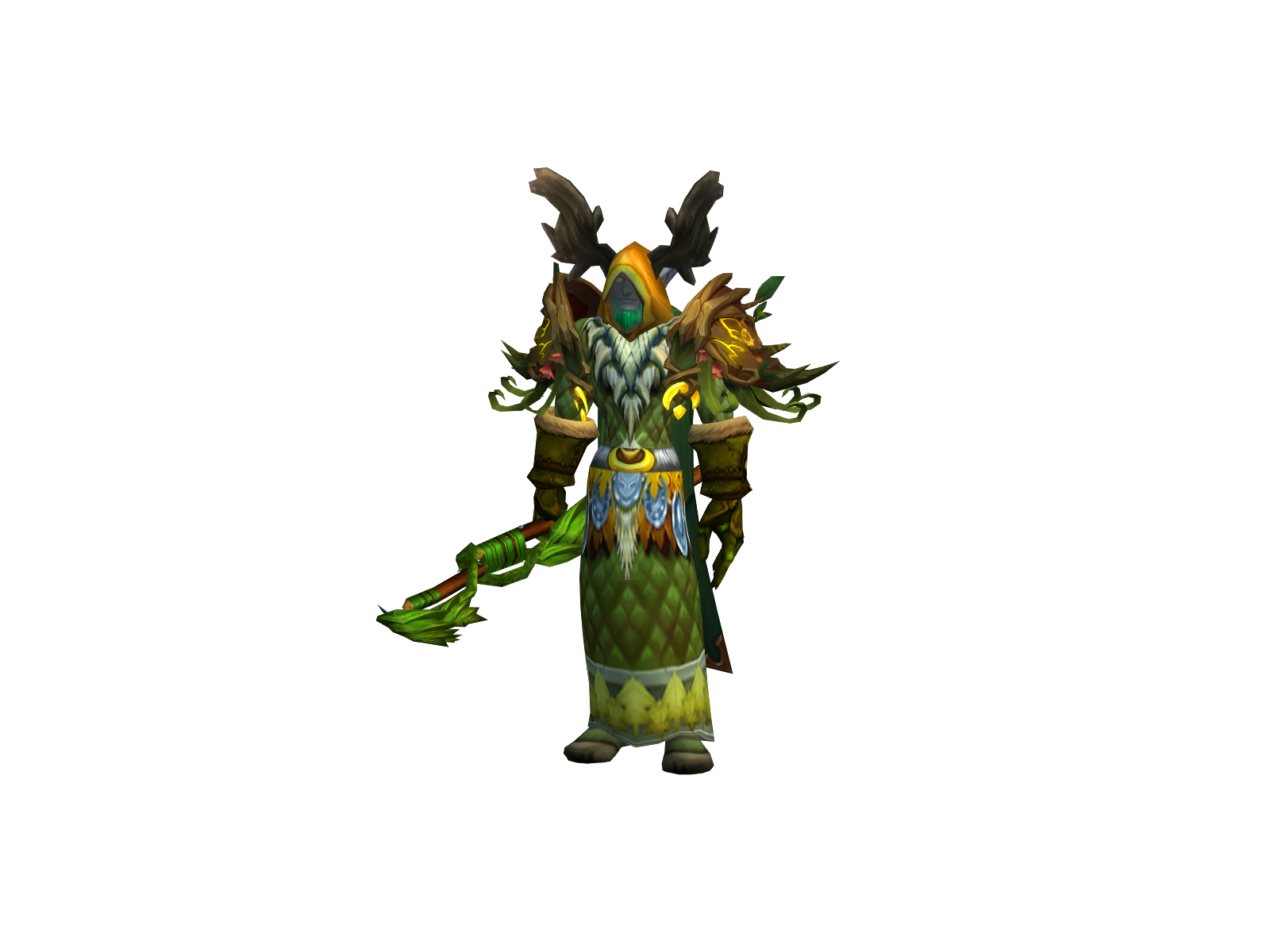 Rethbin 3D character render