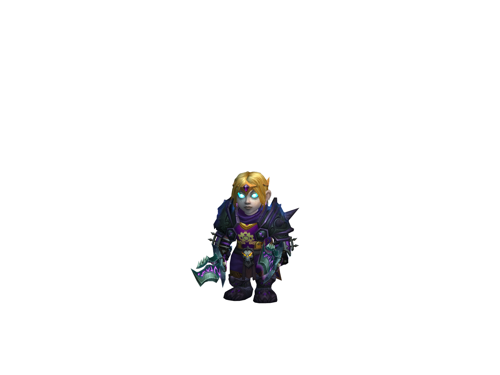 Lilus 3D character render