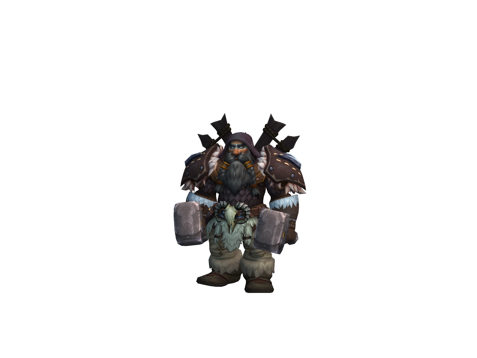 Falstier 3D character render