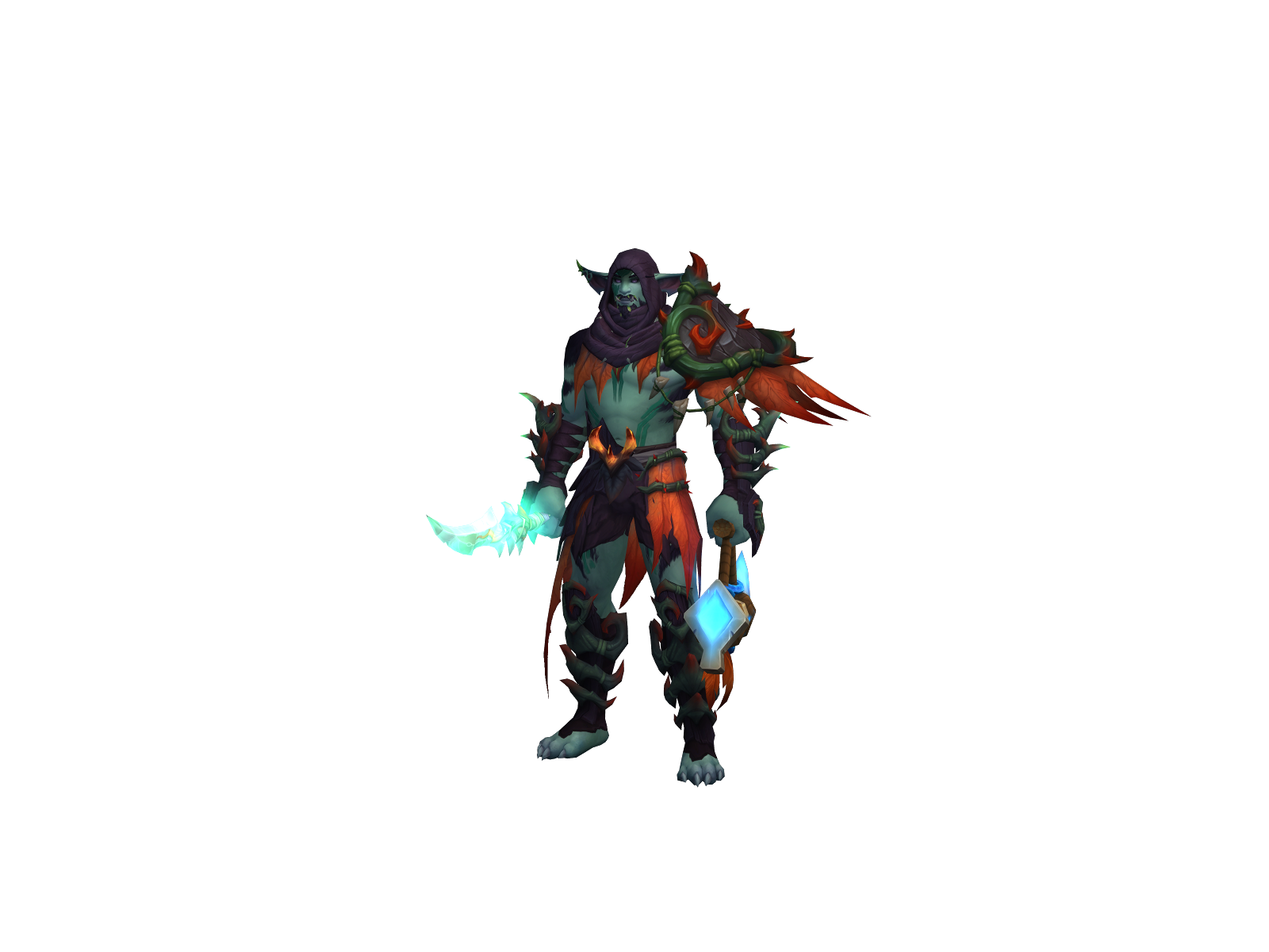 Azeë 3D character render