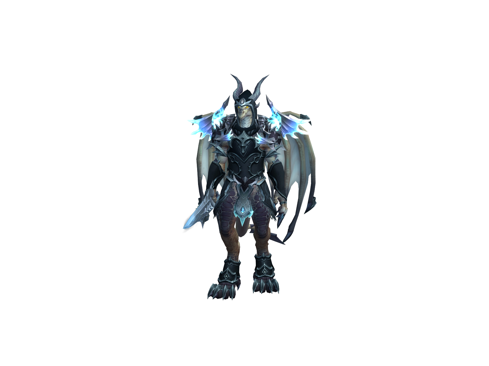 Hraesvelgyr 3D character render