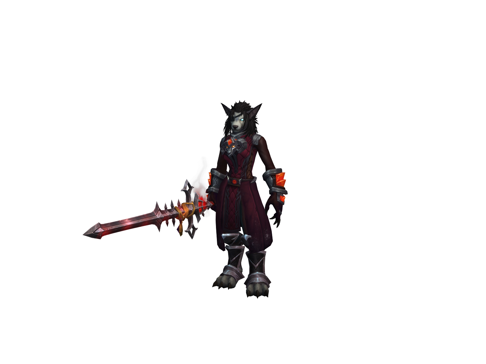 Vercii 3D character render