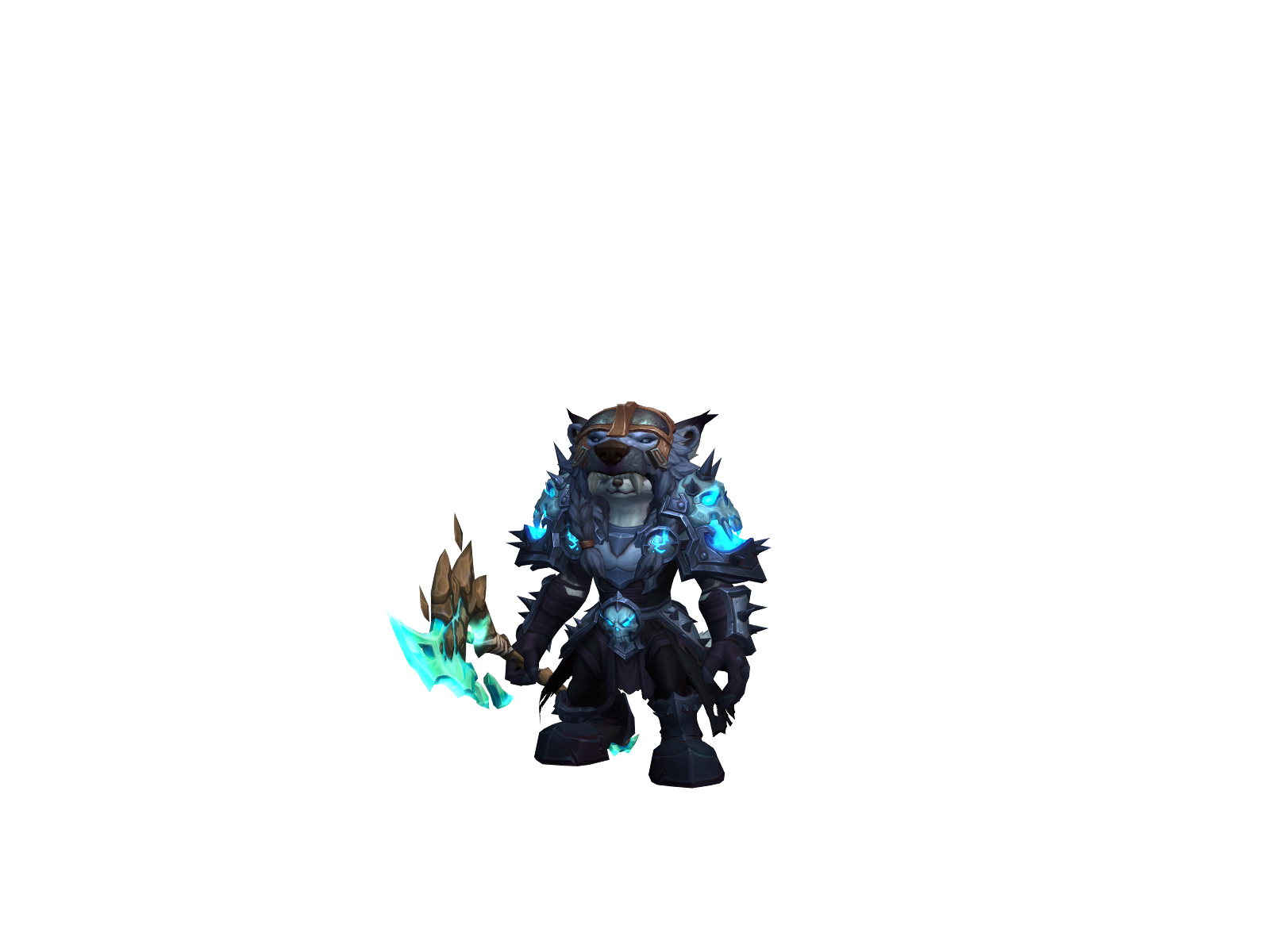 Badgêr 3D character render