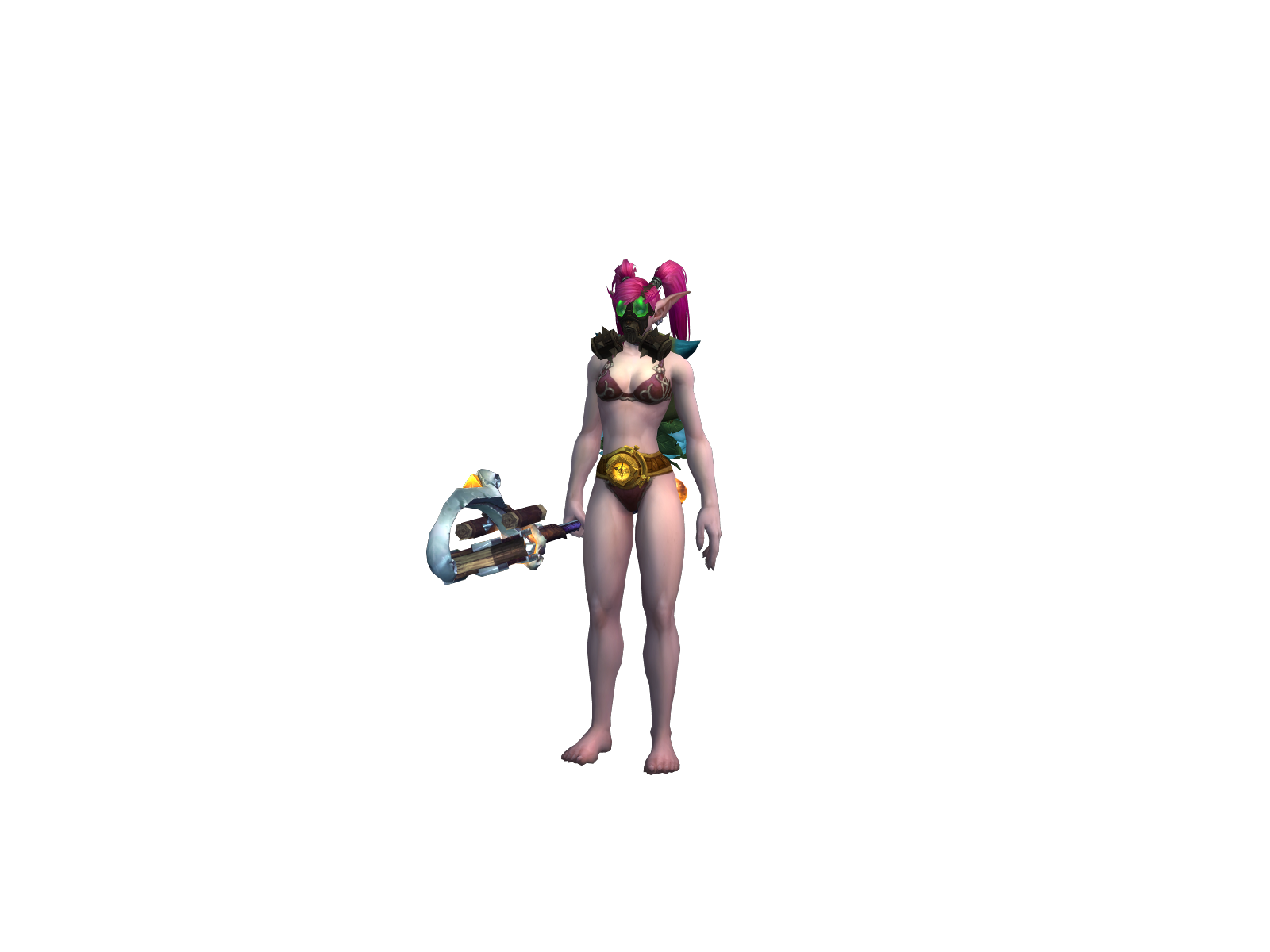 Itspizzatime 3D character render