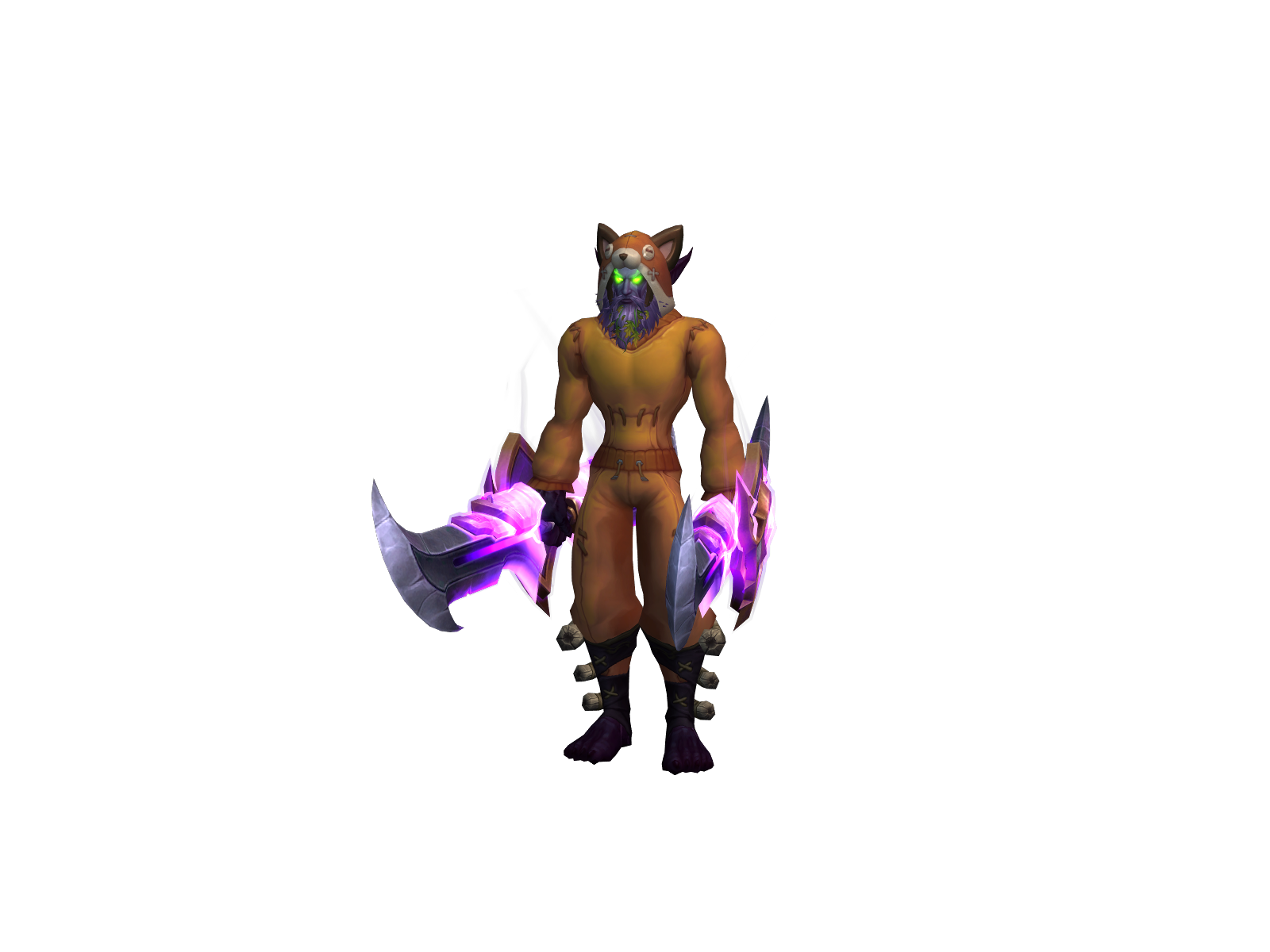 Elfel 3D character render