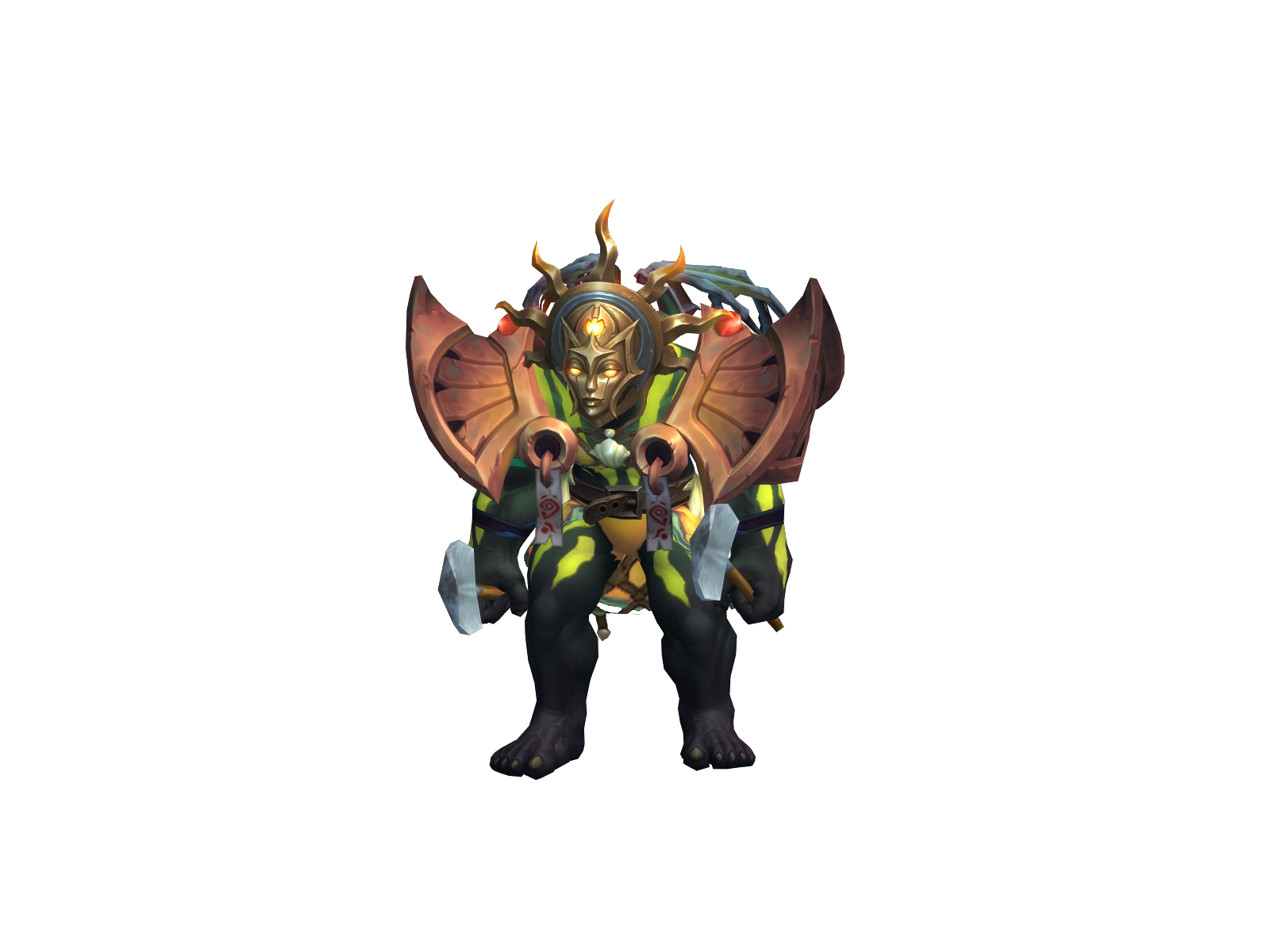 Hugechud 3D character render