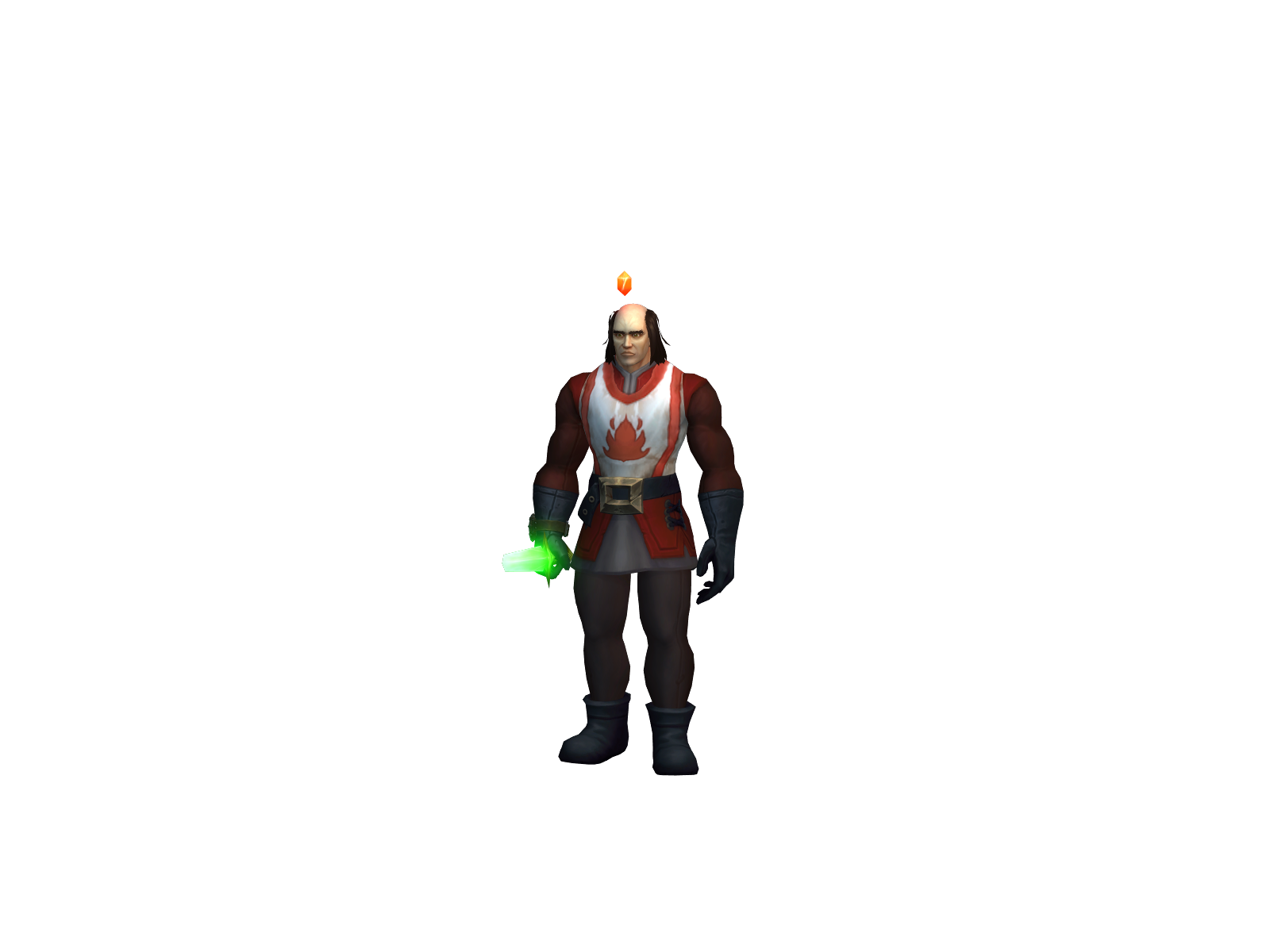 Rothammer 3D character render