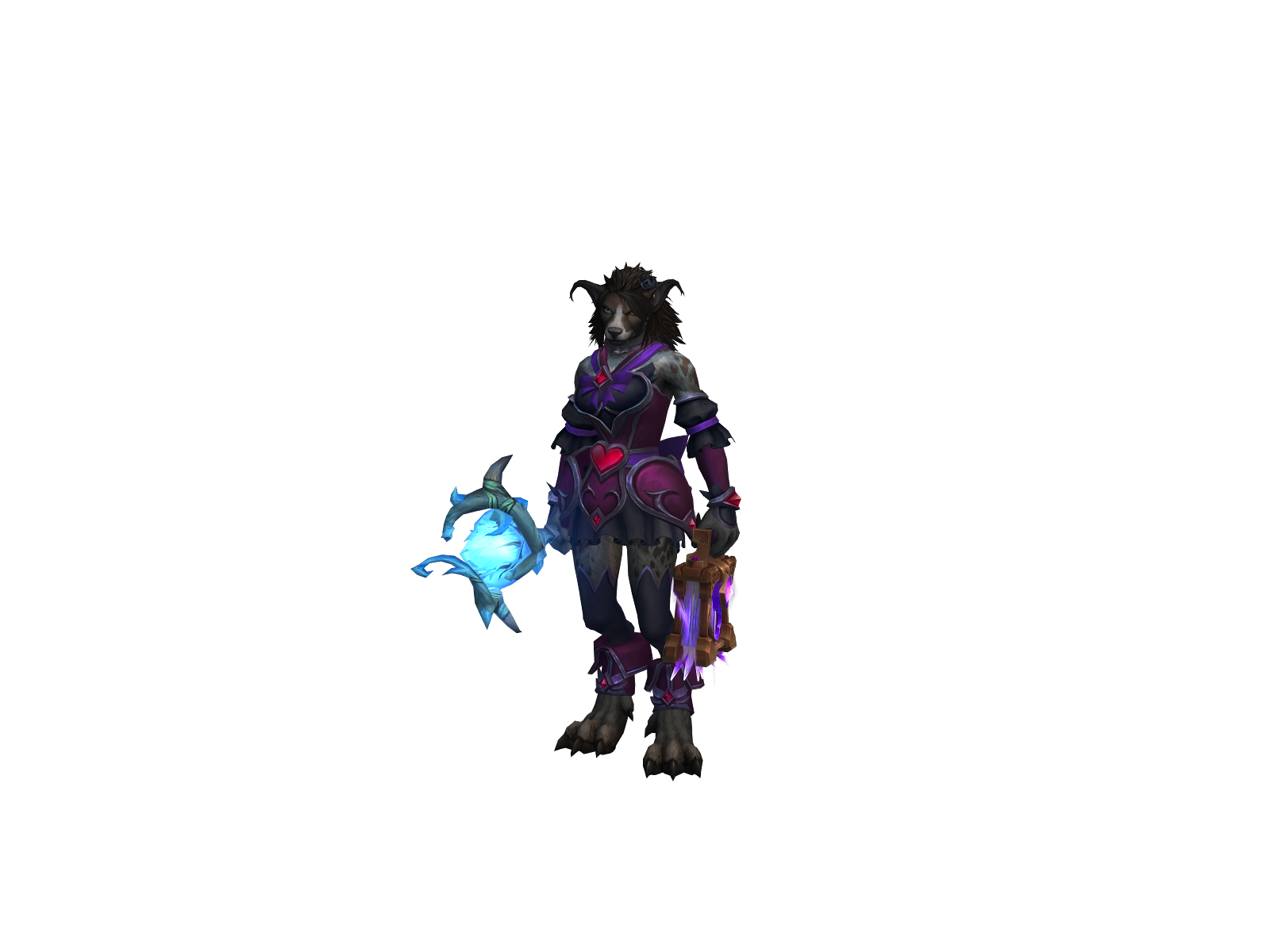 Flowerbud 3D character render