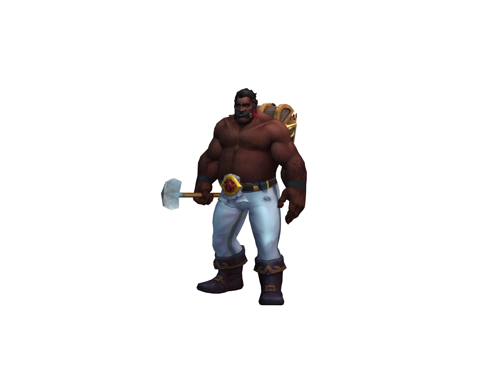 Gorillionair 3D character render
