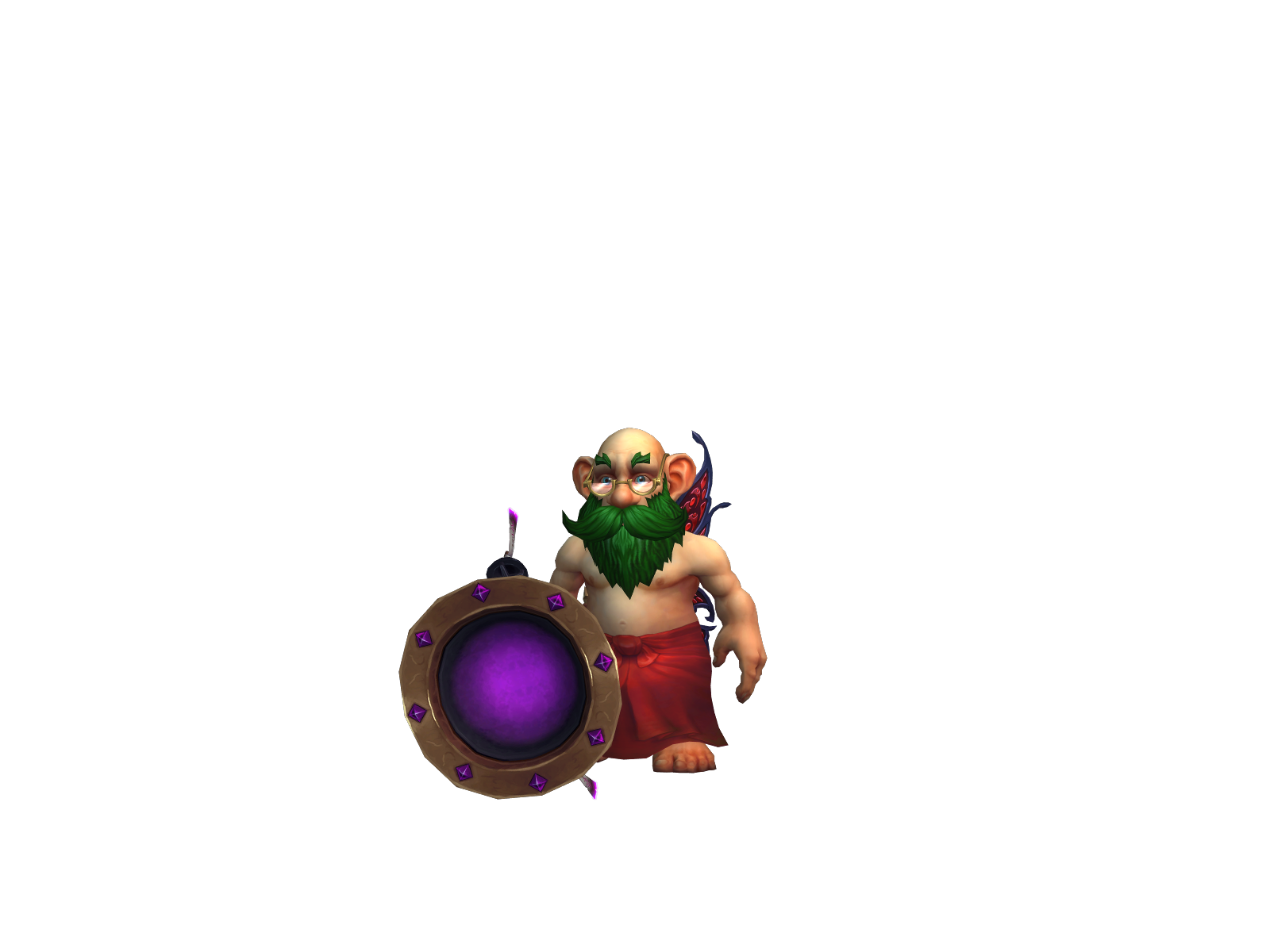 Mitchman 3D character render